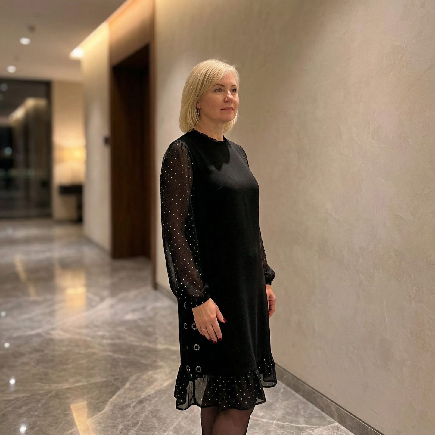 Viviana Beltrami™ Abito midi elegante per occasioni speciali