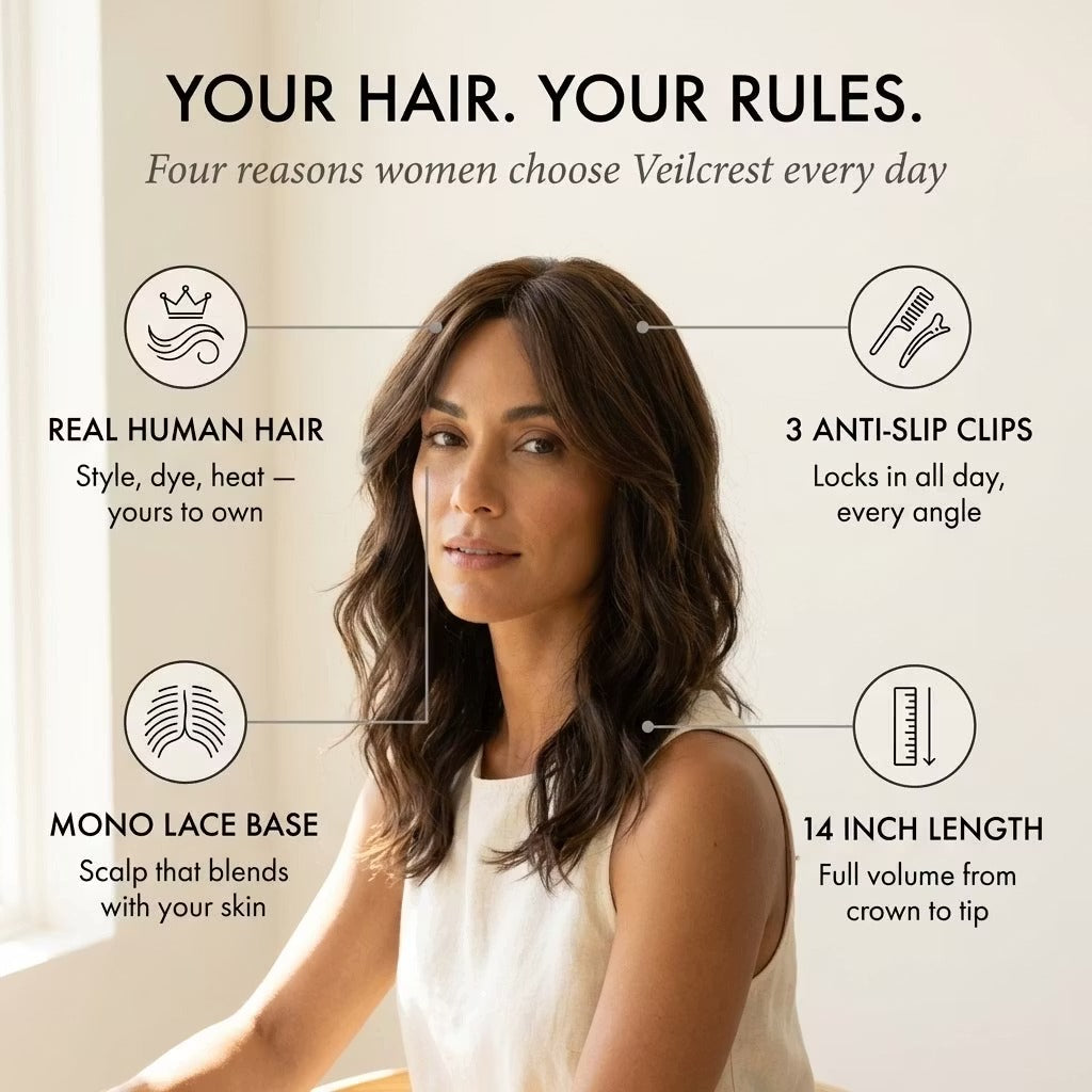 Volumière™ Extension clip-in per capelli più voluminosi e lunghi