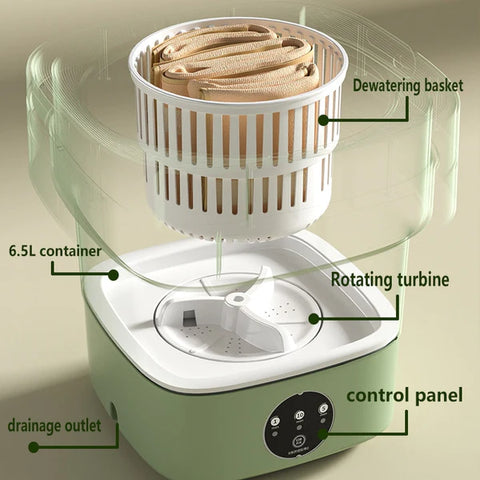 WashMate™ Lavatrice pieghevole portatile