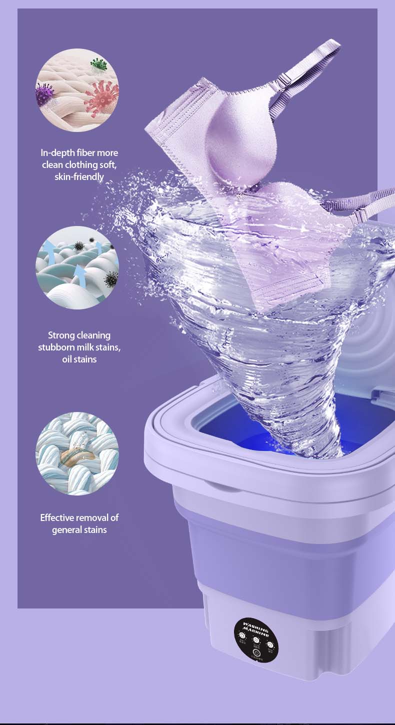 WashMate™ Lavatrice pieghevole portatile