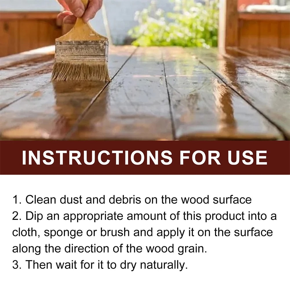 Wood Oil™ Olio a cera per legno anticorrosivo per esterni