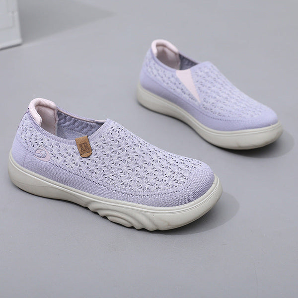 Xandra Ravotti™ Scarpe da passeggio slip-on in maglia da donna