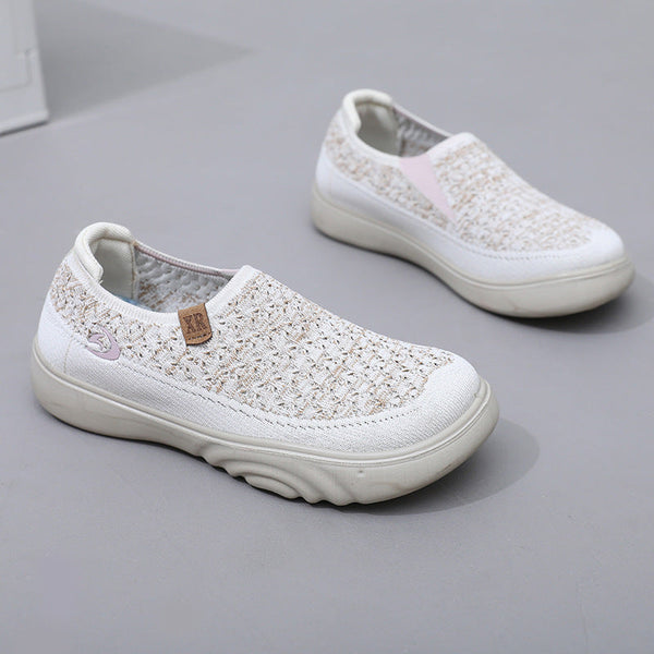 Xandra Ravotti™ Scarpe da passeggio slip-on in maglia da donna