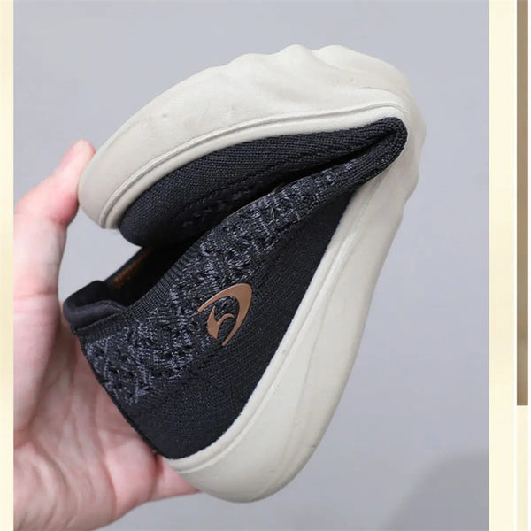 Xandra Ravotti™ Scarpe da passeggio slip-on in maglia da donna