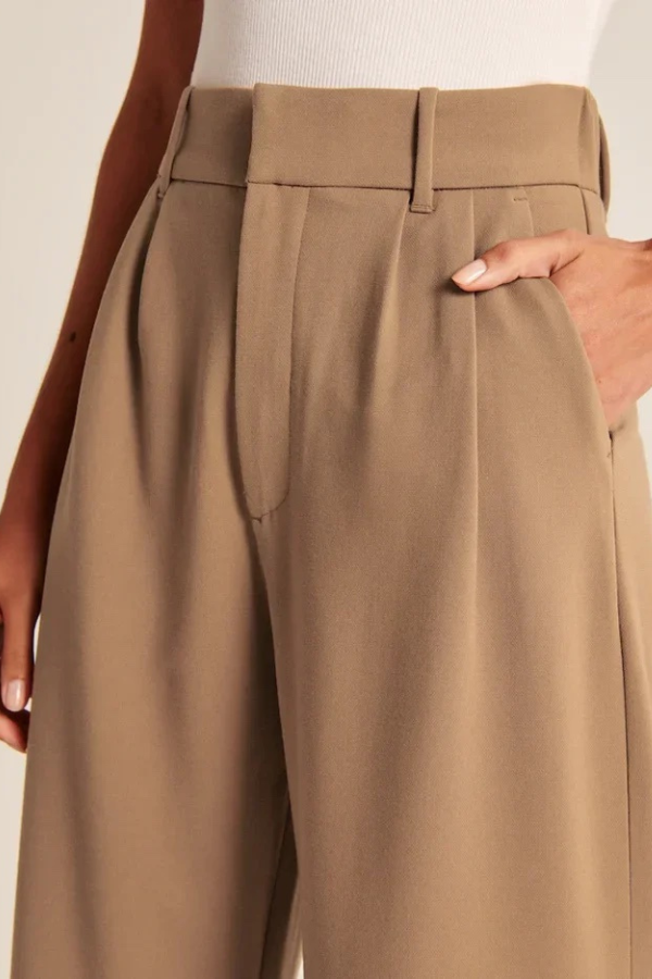 Yessenia™ Pantaloni sartoriali ampi