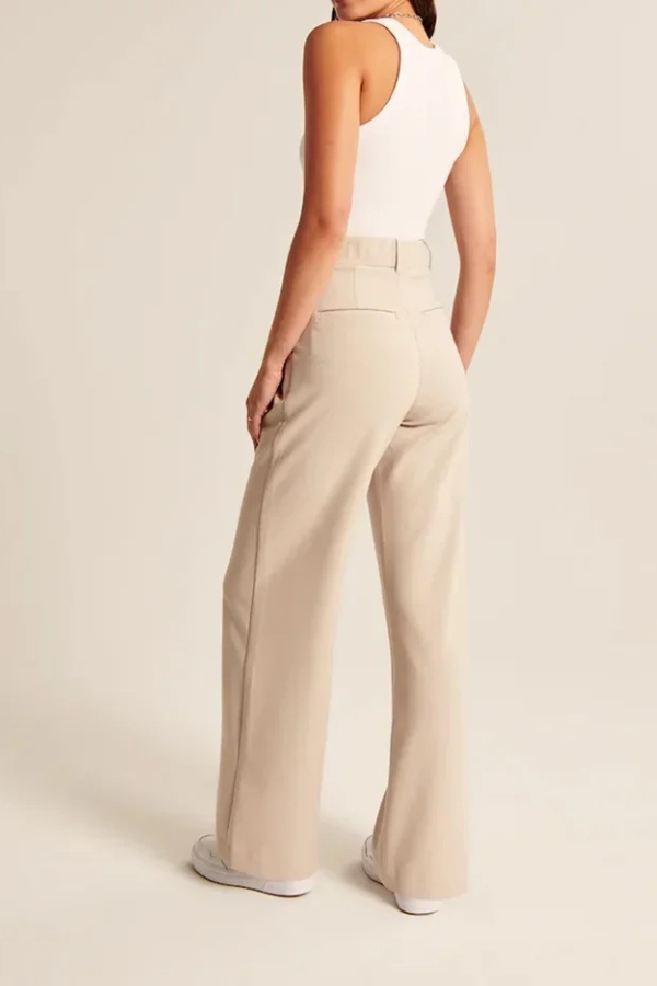 Yessenia™ Pantaloni sartoriali ampi