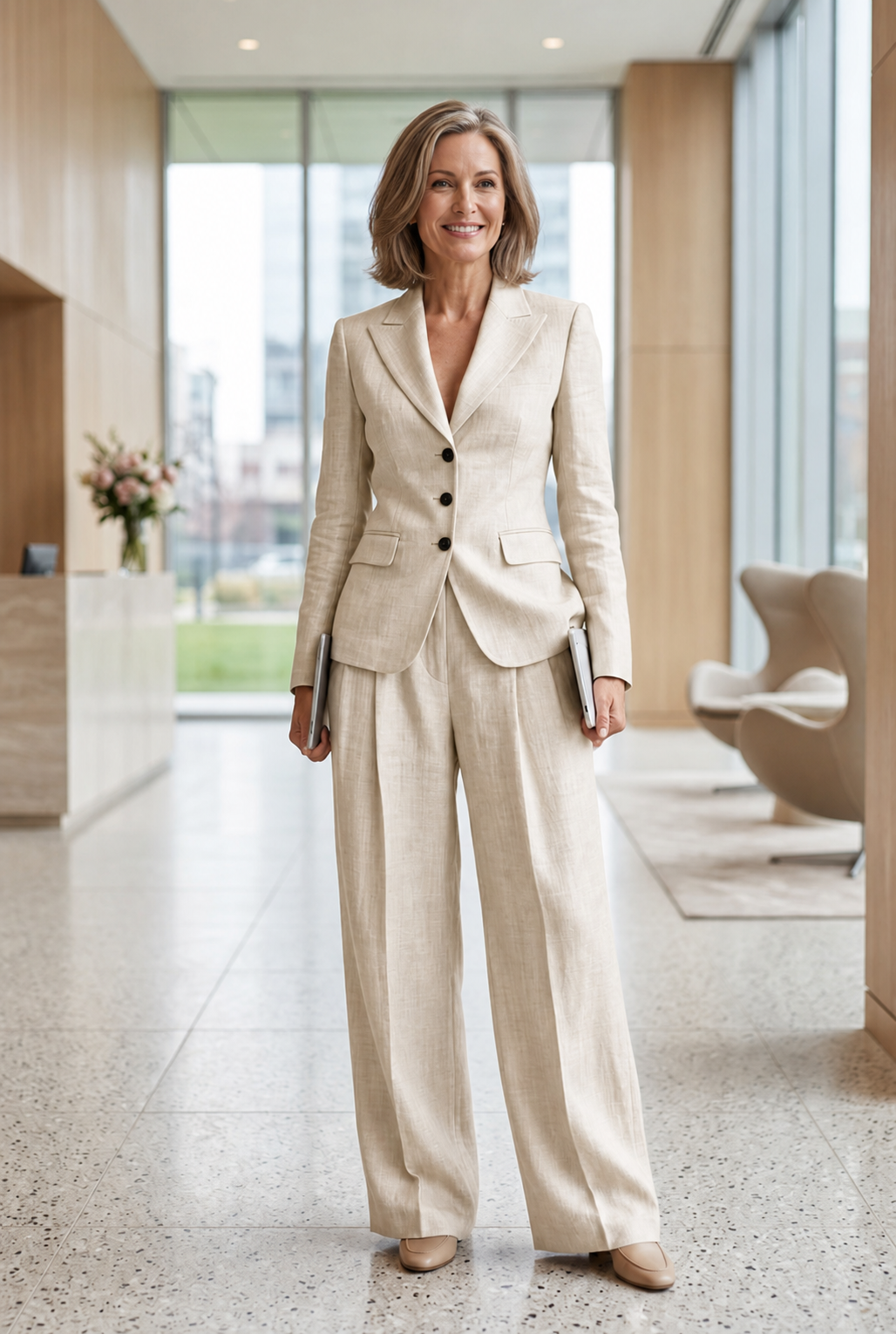 Zaira Bonacolsi™ Completo elegante per giornate lavorative impeccabili