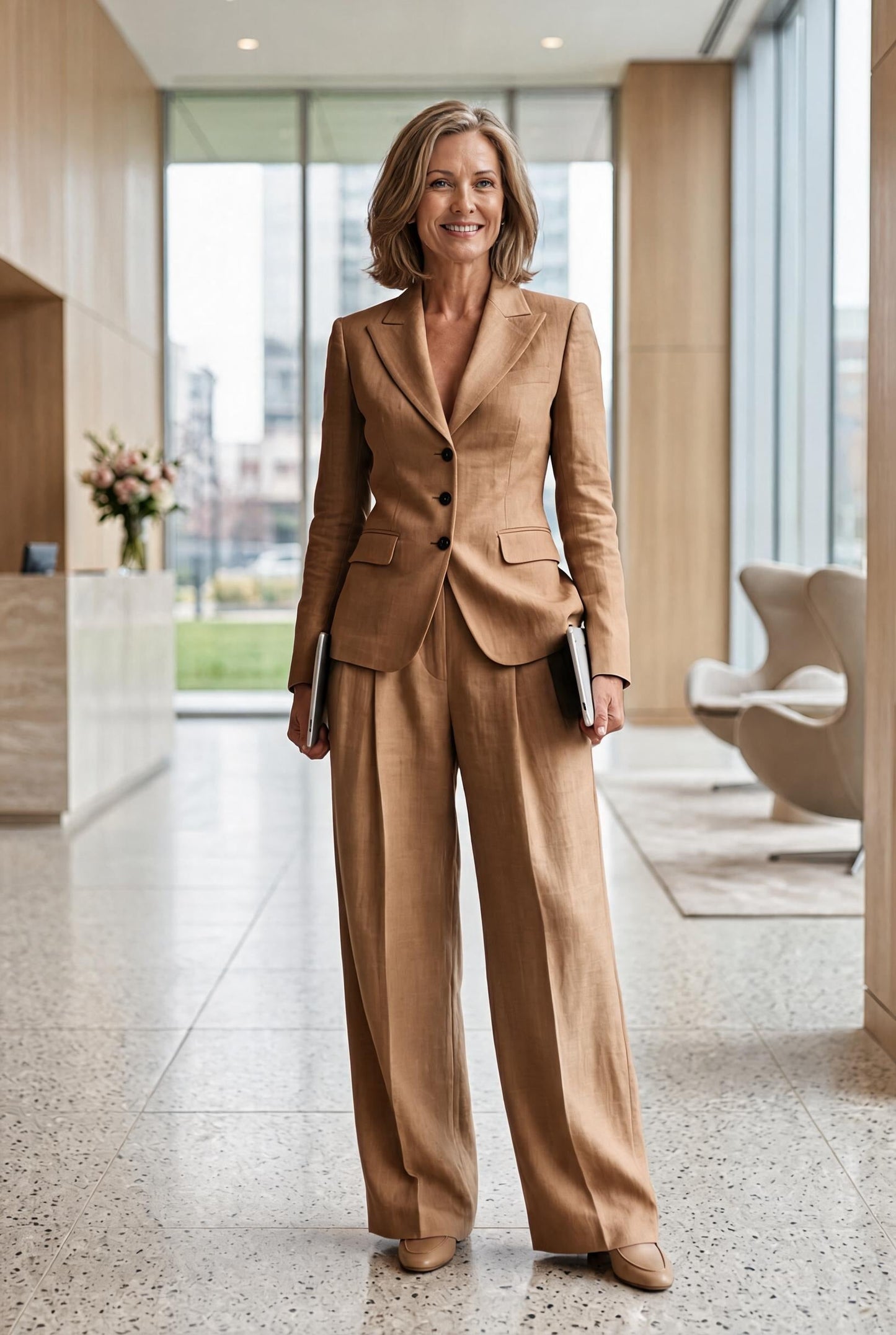 Zaira Bonacolsi™ Completo elegante per giornate lavorative impeccabili