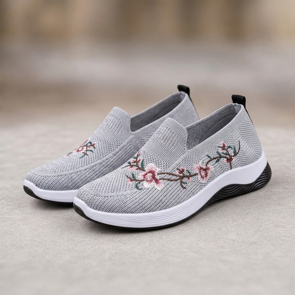 Agata Della Valle™ Scarpe floreali traspiranti per il massimo comfort tutto il giorno