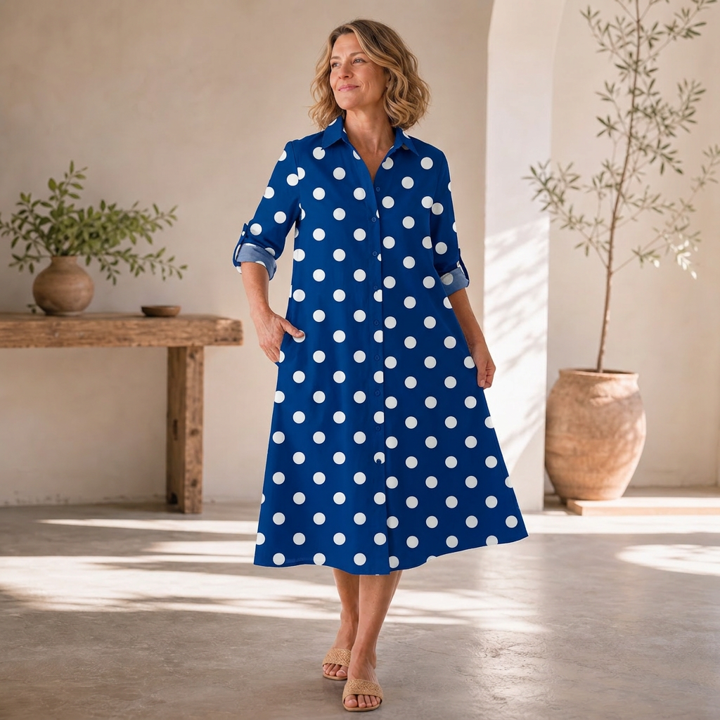Agnese Lambruschini™ Abito midi elegante per uno stile senza sforzo