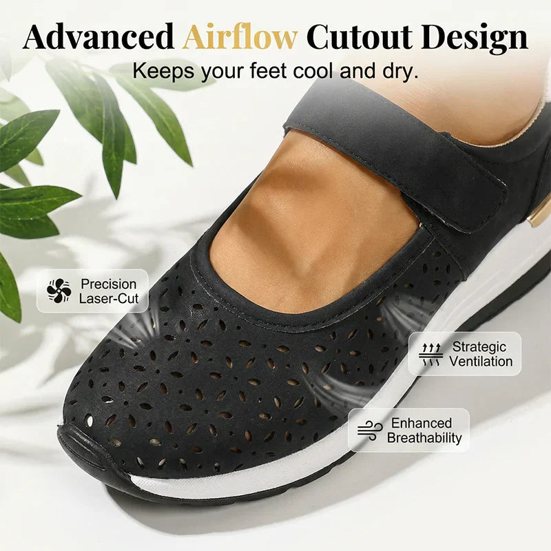 AiraStep™ Scarpe con plateau traspiranti per il massimo comfort tutto il giorno