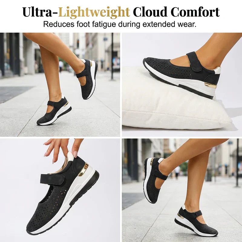 AiraStep™ Scarpe con plateau traspiranti per il massimo comfort tutto il giorno
