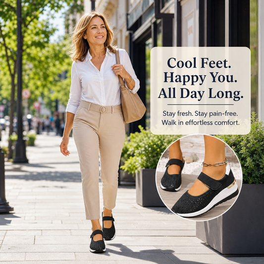 AiraStep™ Scarpe con plateau traspiranti per il massimo comfort tutto il giorno