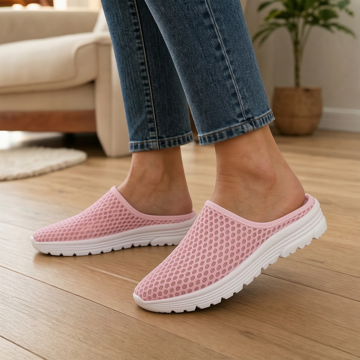 AiroStep™ Pantofole traspiranti per un fresco comfort