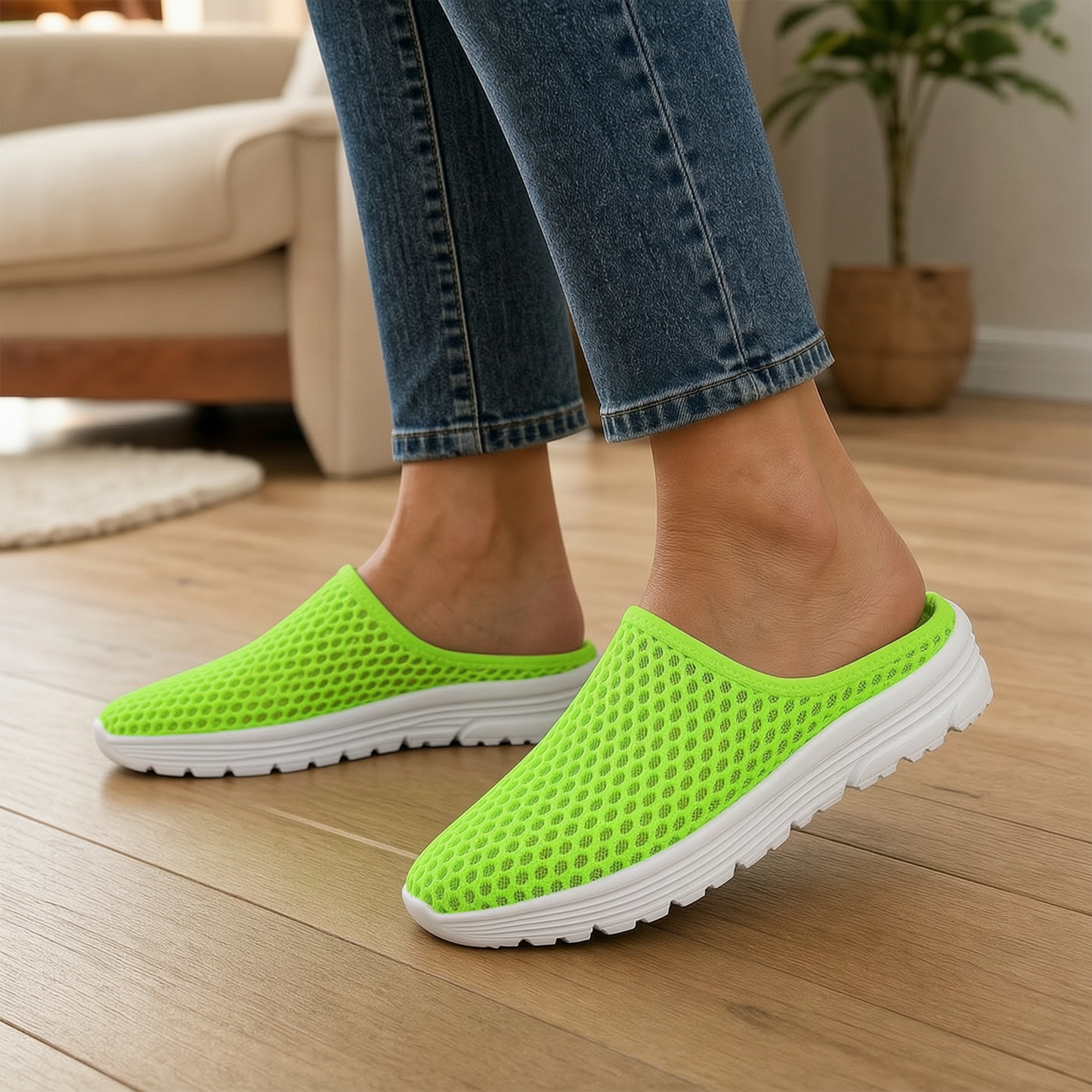 AiroStep™ Pantofole traspiranti per un fresco comfort