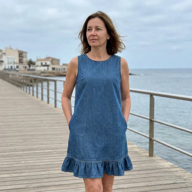 Alice Mingardi™ Vestito senza maniche per uno stile estivo senza sforzo