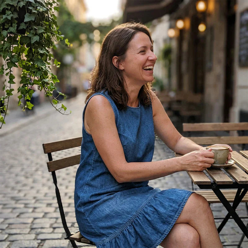 Alice Mingardi™ Vestito senza maniche per uno stile estivo senza sforzo