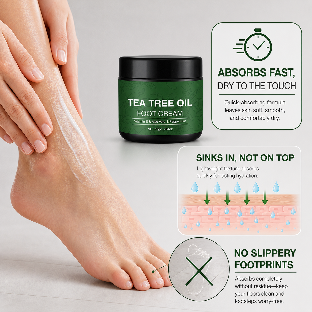 Alované™ Crema nutriente piedi per talloni secchi e screpolati