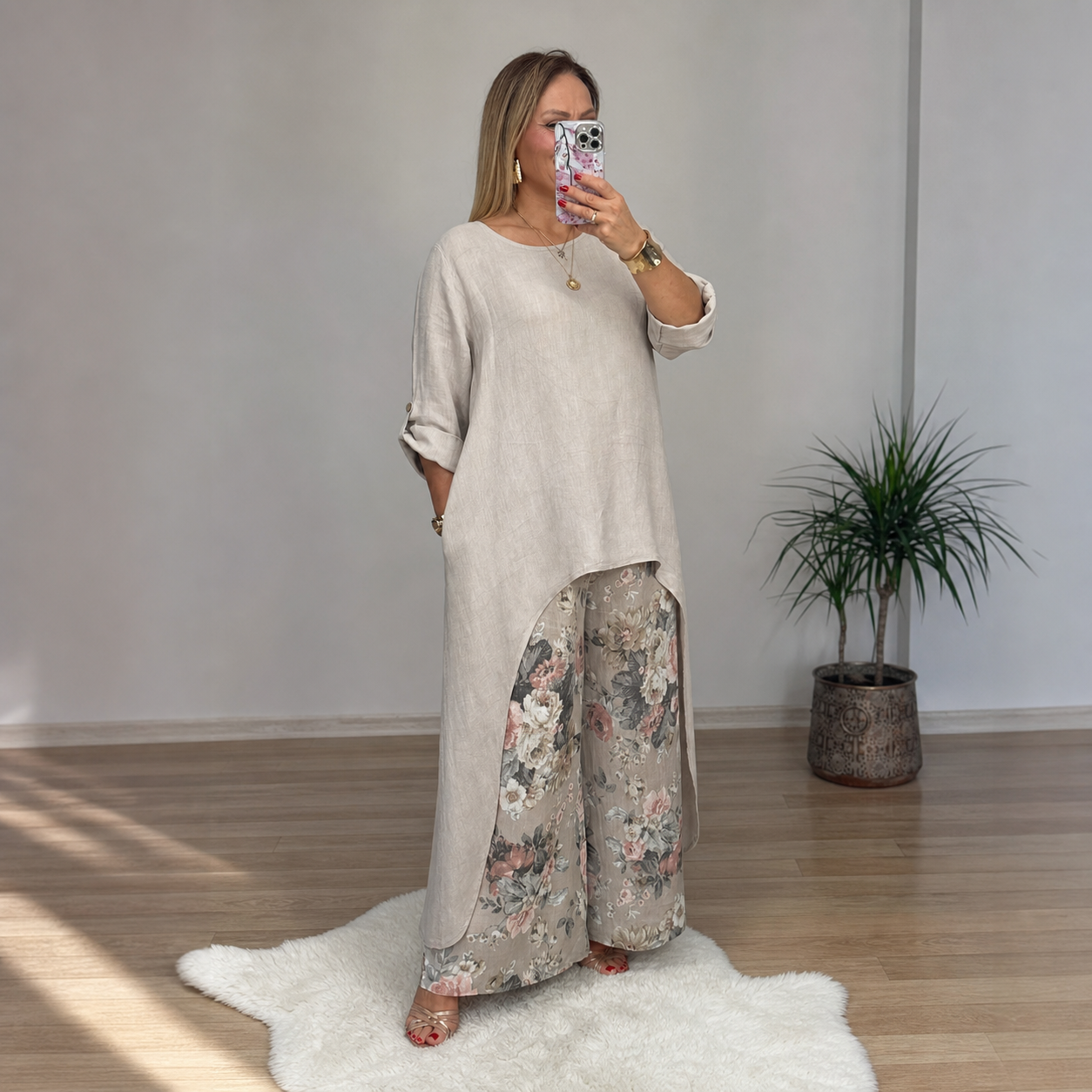Angiolina Lipari™ Coordinato 2 pezzi traspirante per uno stile senza sforzo