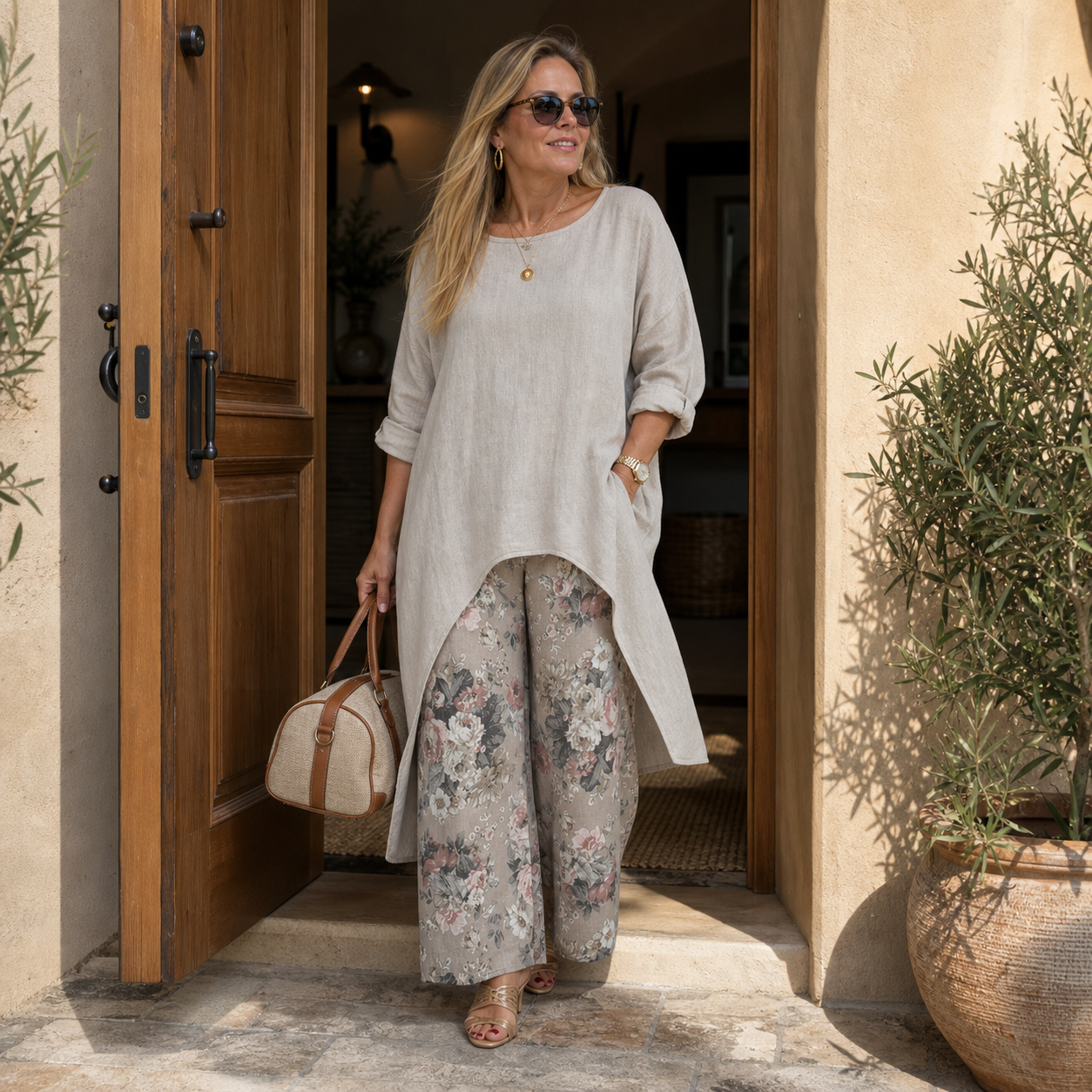 Angiolina Lipari™ Coordinato 2 pezzi traspirante per uno stile senza sforzo