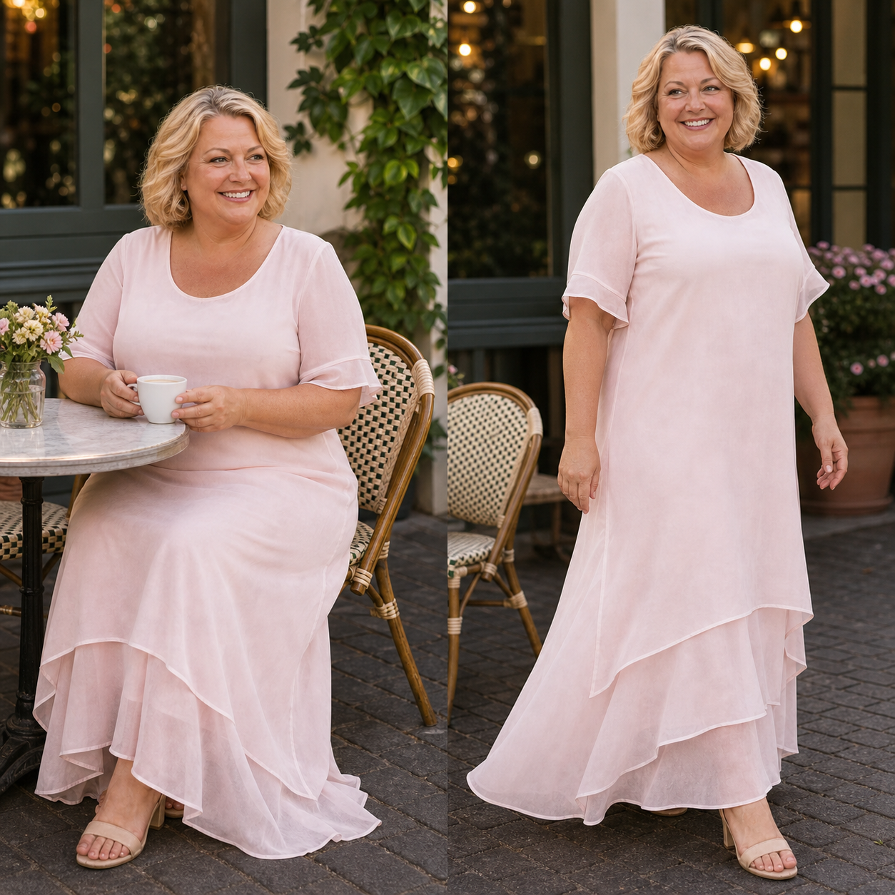 Antonia Lucania™ Abito maxi fluido per un'eleganza estiva senza sforzo