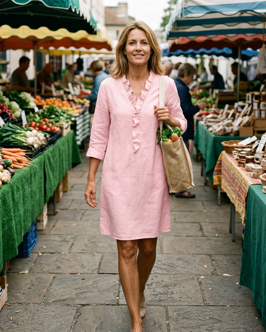 Arianna Lombardo™ Abito svolazzante con scollo a V senza sforzo