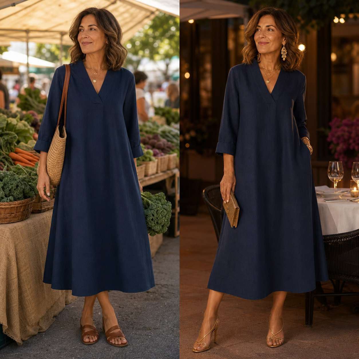 Barbara Della Valle™ Abito estivo traspirante per uno stile senza sforzo