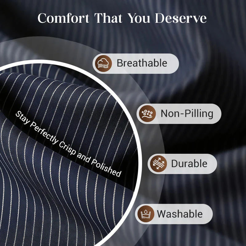 Barbara Ronchi™ Completo sartoriale a righe per uno stile raffinato