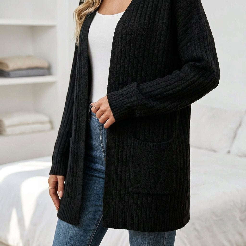 Benedetta Balducci™ Cardigan a coste per look stratificati senza sforzo