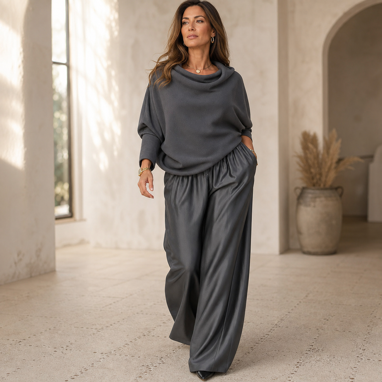 Benedetta Barchetti™ Completo due pezzi fluido per un'eleganza senza sforzo