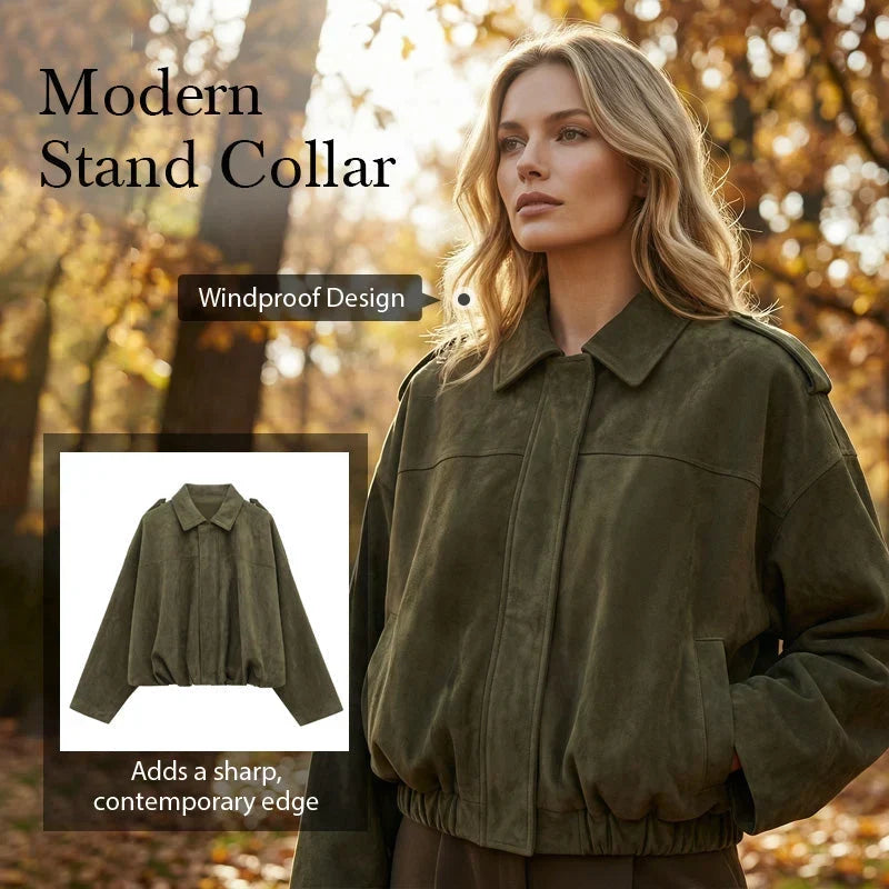 Bianca Boselli™ Bomber versatile per layering senza sforzo