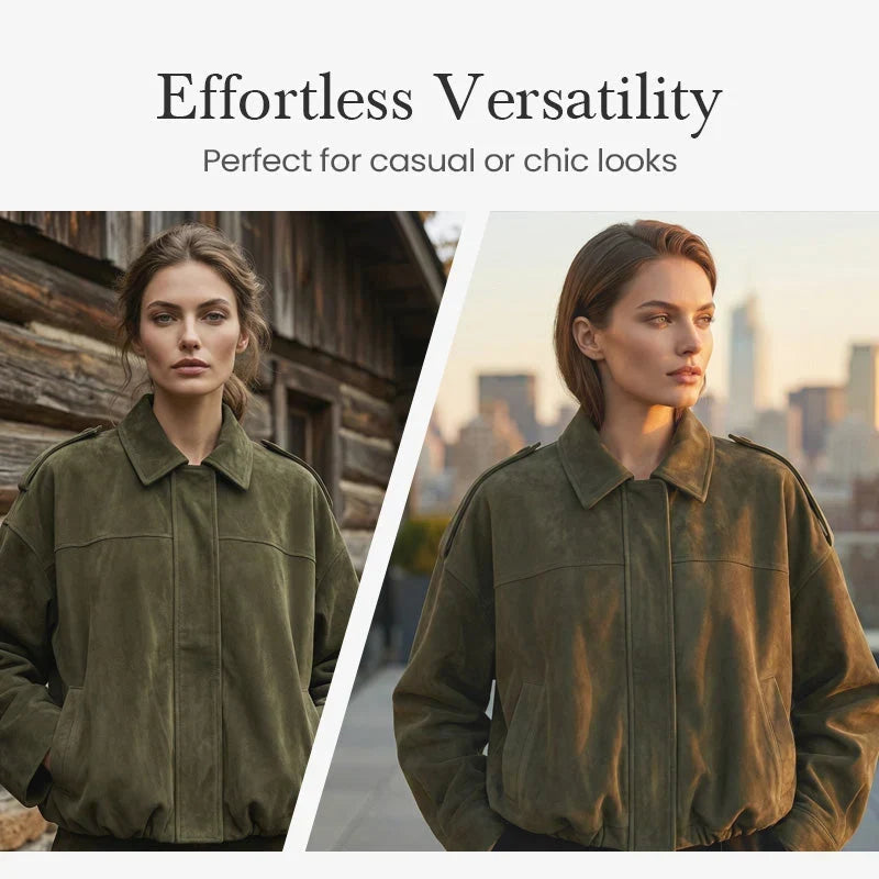Bianca Boselli™ Bomber versatile per layering senza sforzo