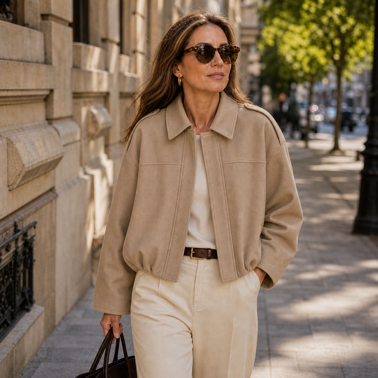 Bianca Boselli™ Bomber versatile per layering senza sforzo