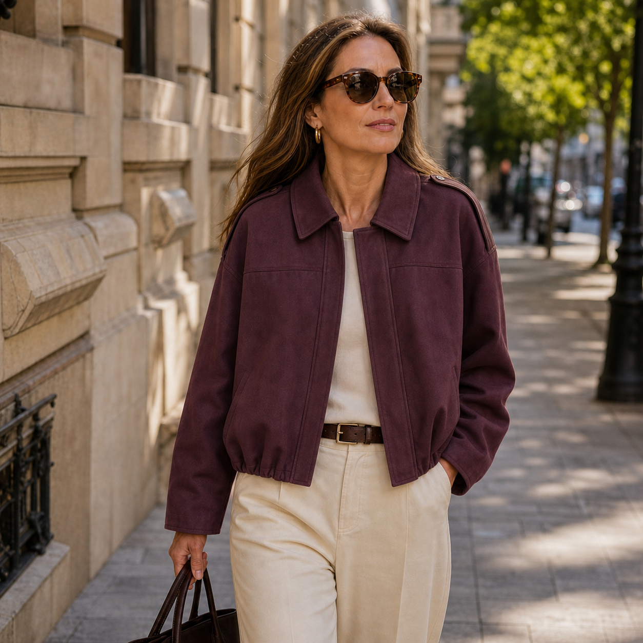 Bianca Boselli™ Bomber versatile per layering senza sforzo