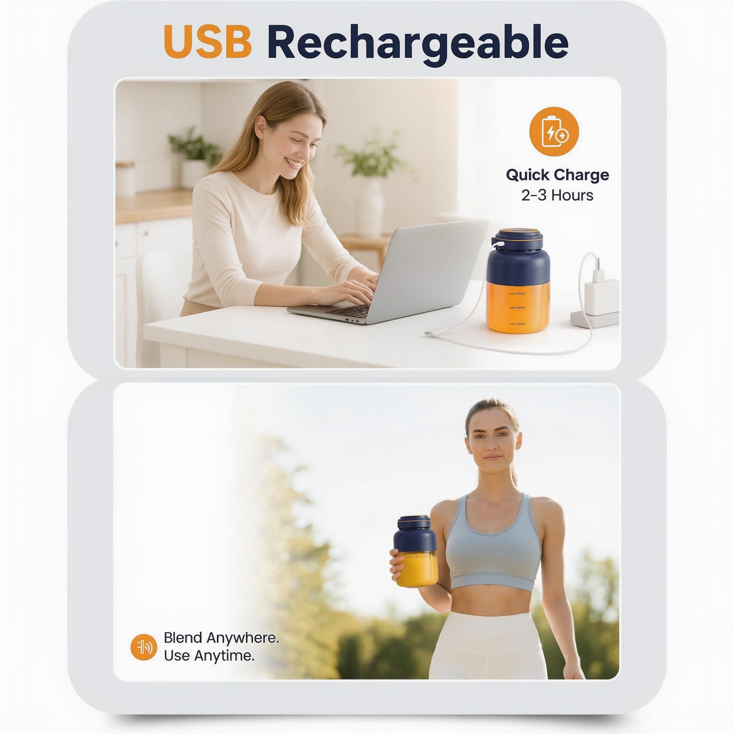 BlendGo Pro™ Frullatore portatile personale per uno stile di vita sano