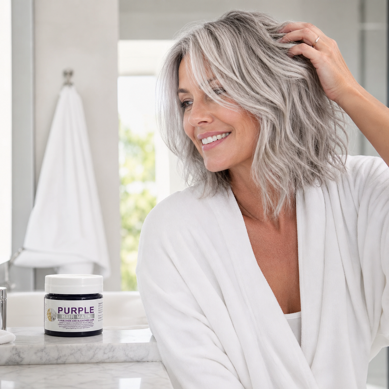 Blondané™ Maschera tonalizzante per capelli biondi senza riflessi ramati