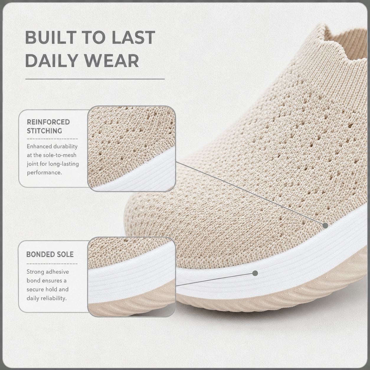 BreezeStep™ Scarpe slip-on ammortizzate per camminare tutto il giorno