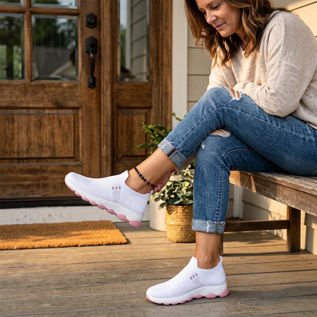 BreezeStep Prime™ Scarpe traspiranti comode per un comfort senza sforzo