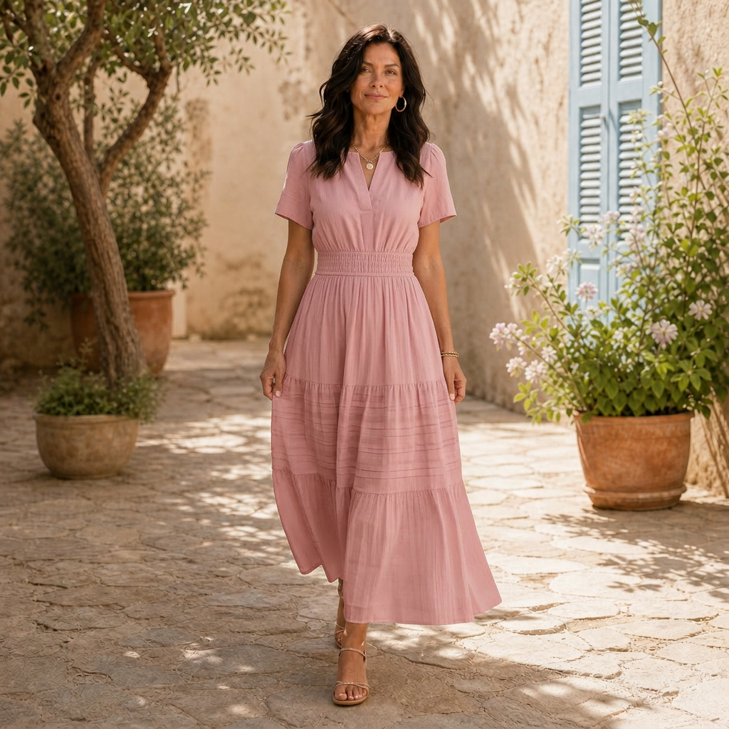 Brigida Gozzano™ Maxi dress leggero per un'estate senza pensieri