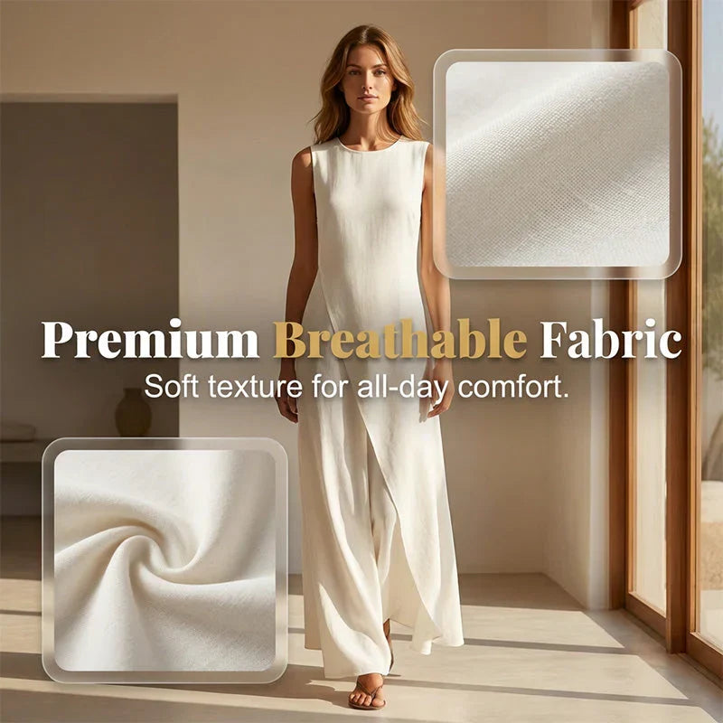 Brunella Trapanese™ Abito maxi elegante per uno stile estivo senza sforzo