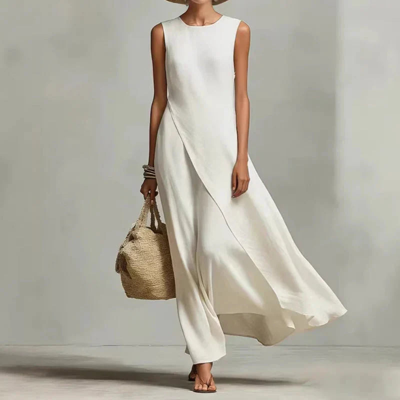 Brunella Trapanese™ Abito maxi elegante per uno stile estivo senza sforzo