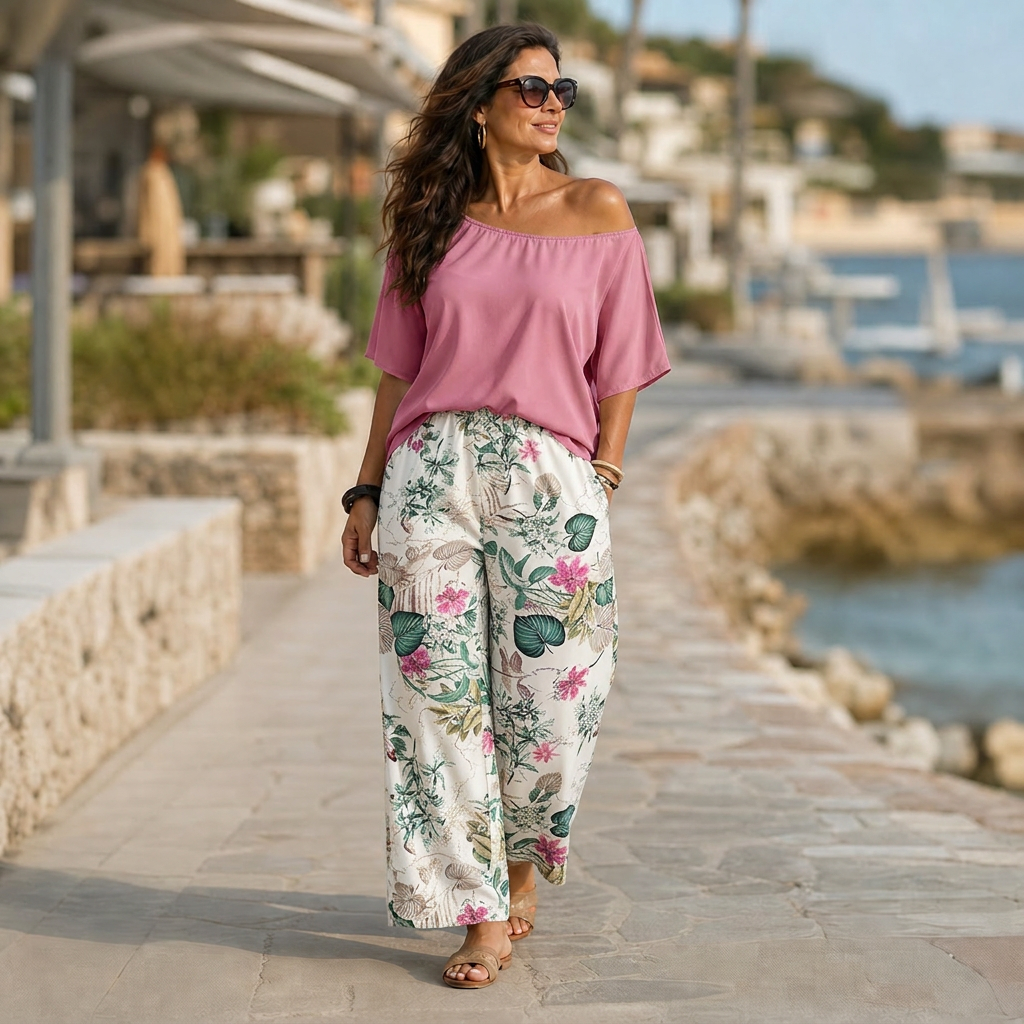 Camilla Panariello™ Set coordinato da vacanza per uno stile senza sforzo