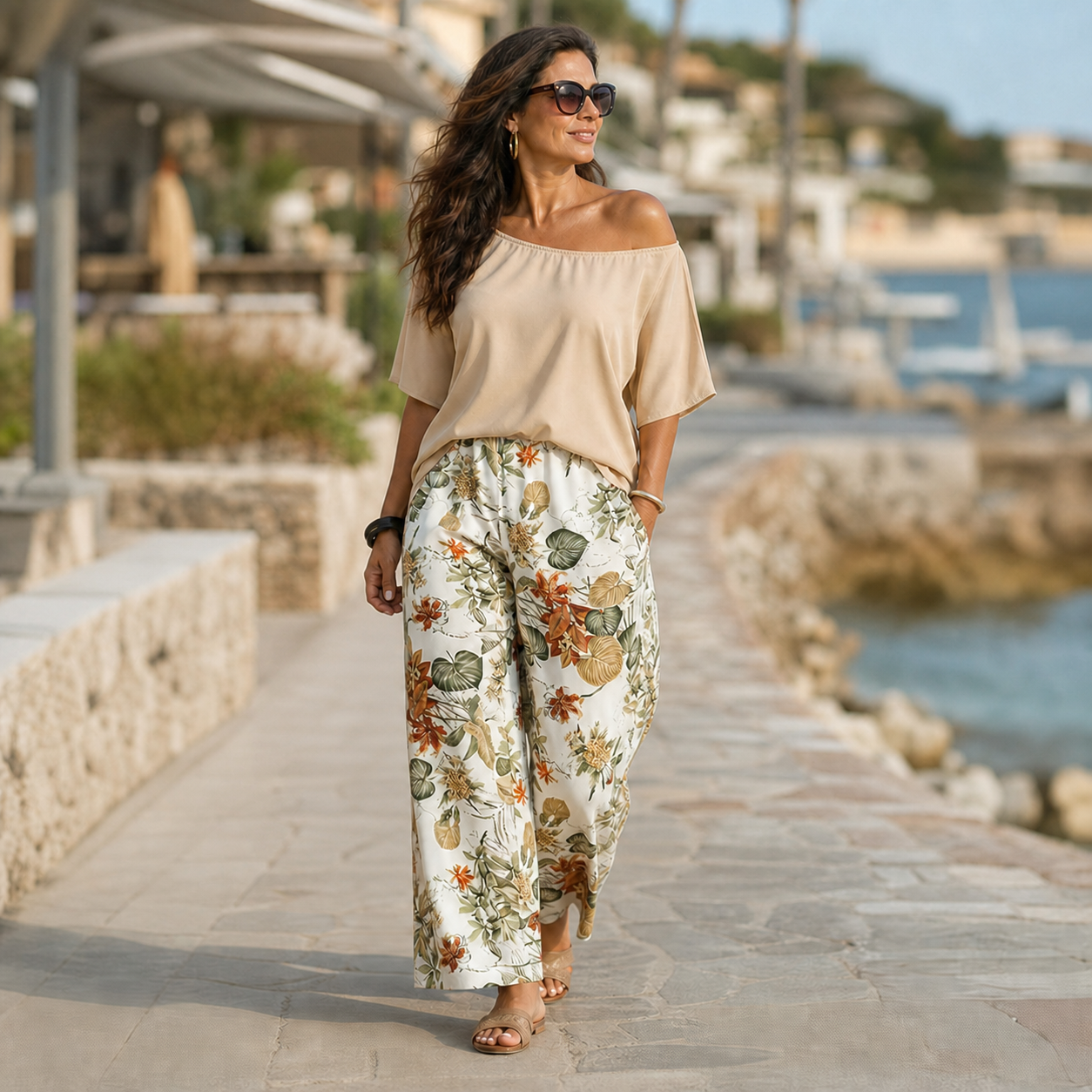 Camilla Panariello™ Set coordinato da vacanza per uno stile senza sforzo