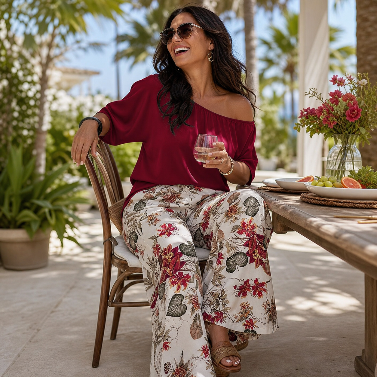 Camilla Panariello™ Set coordinato da vacanza per uno stile senza sforzo