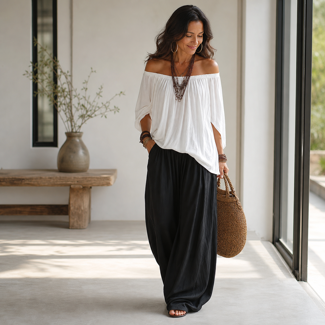 Camilla Ulivelli™ Coordinato spalle scoperte senza sforzo