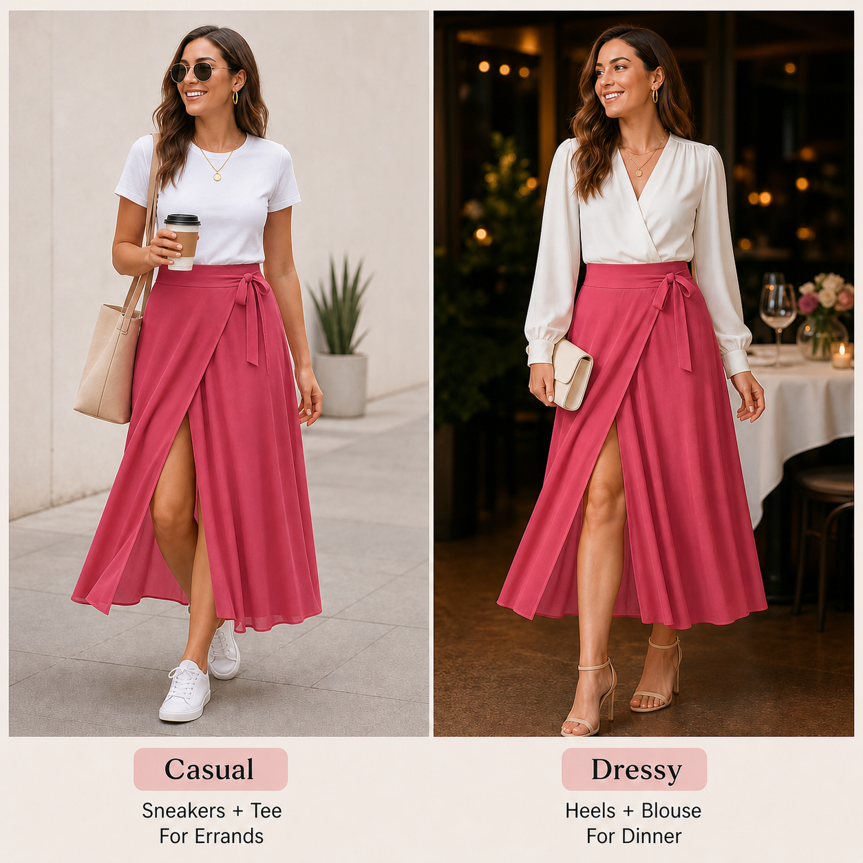 Candida Grasso™ Gonna versatile ed elegante per ogni occasione