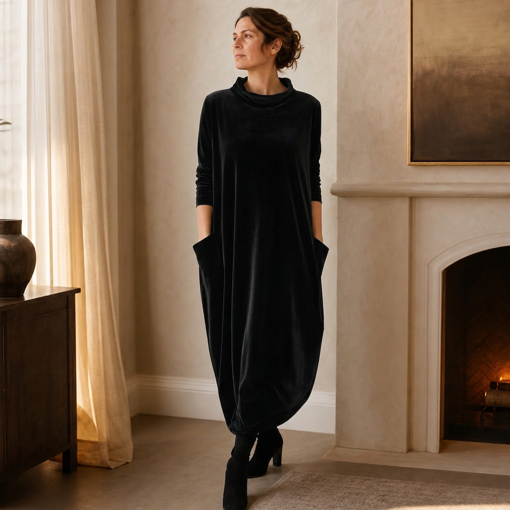 Candida Manganelli™ Maxi dress comodo per uno stile senza sforzo