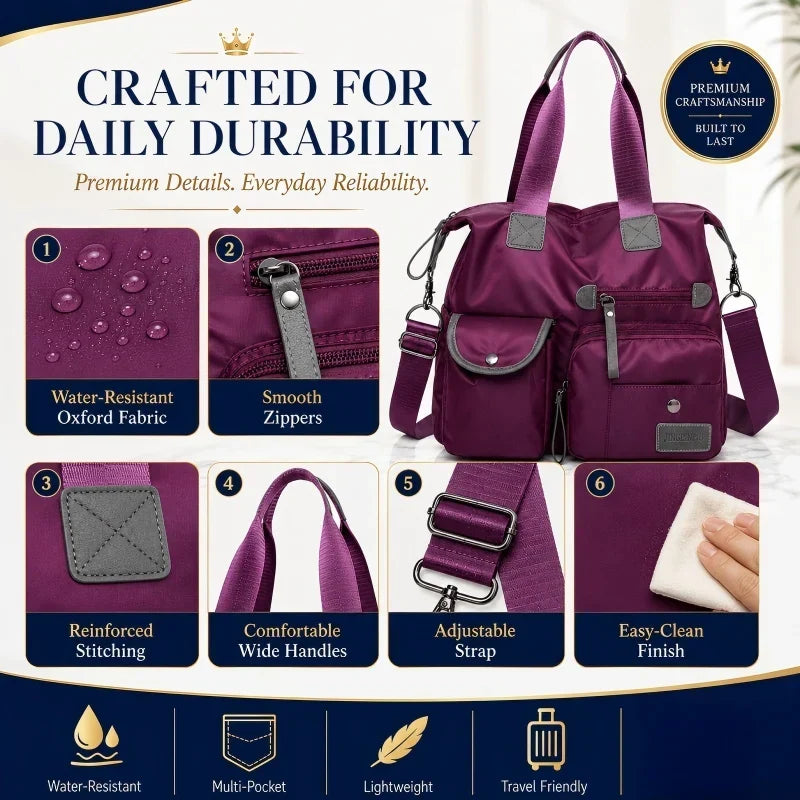 CarryLux™ Borsa tote capiente per un'organizzazione senza sforzo