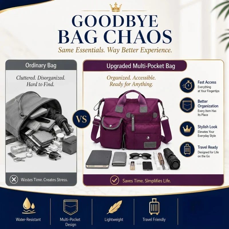 CarryLux™ Borsa tote capiente per un'organizzazione senza sforzo