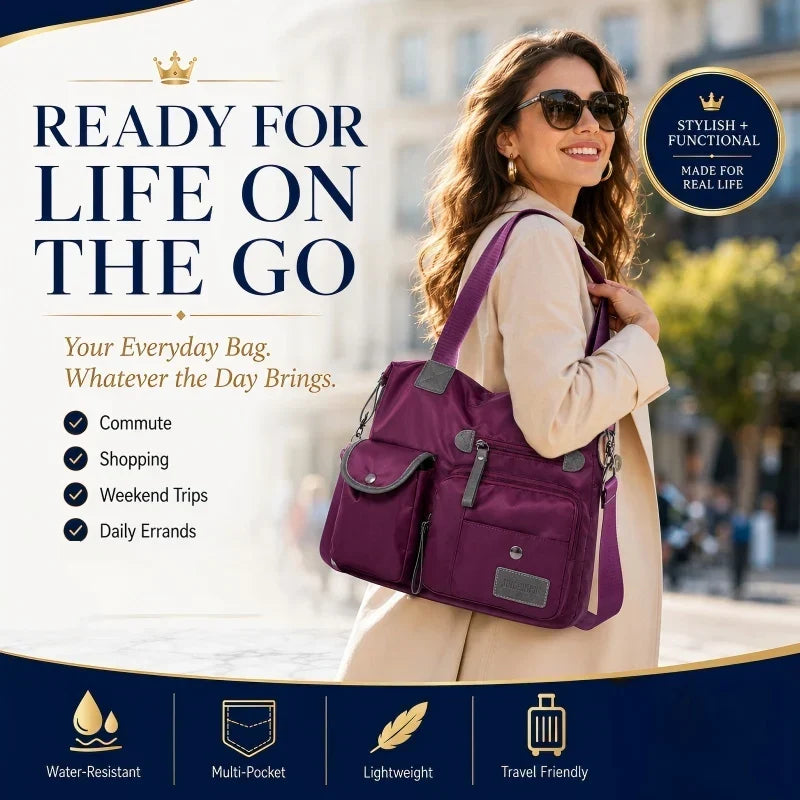 CarryLux™ Borsa tote capiente per un'organizzazione senza sforzo